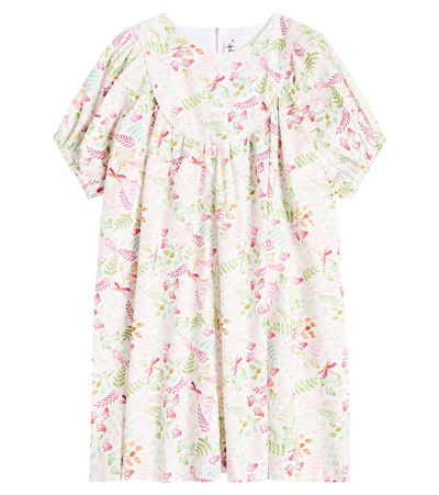 Il Gufo Kids' Cotton Dress In Pink