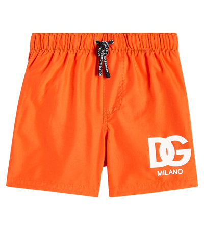 DOLCE & GABBANA BABY DG SWIM TRUNKS