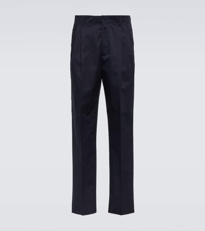 Lardini Cotton Chinos In Blue