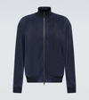 GIORGIO ARMANI JERSEY BOMBER JACKET