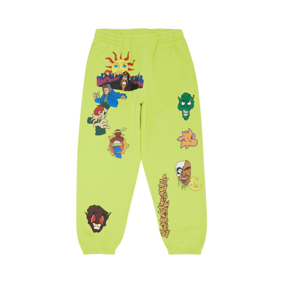 Pre-owned Supreme Sunrise Sweatpant 'acid Green'