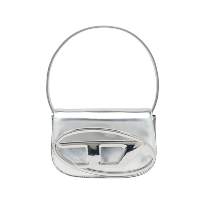 Pre-owned Diesel 1dr Shoulder Bag 'silver'