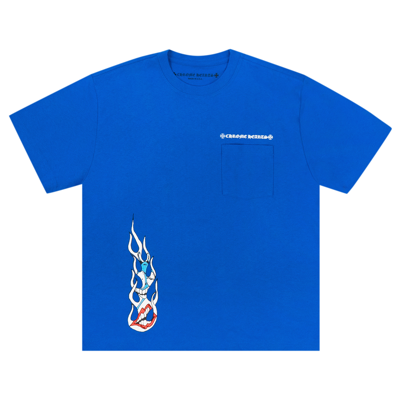Pre-owned Chrome Hearts X Matty Boy Space T-shirt 'blue'