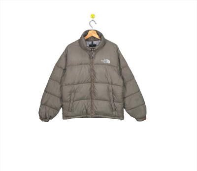 Pre-owned The North Face X Vintage The North Face Nuptse 700 1996 Puffer Down Jacket Winter In Brown
