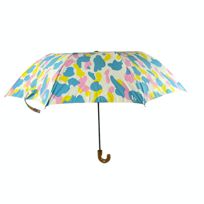 Pre-owned Bape Ds Early 2000's  Cotton Candy Camo Umbrella In Multicolor