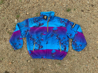 Pre-owned Salomon Fleece Jacket Half Zip (unisex) In Multicolor