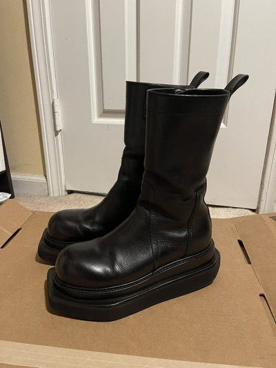 Pre-owned Rick Owens Turbo Cyclops Creepers Shoes In Black