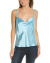 Vince Cowl Neck Cami In Blue