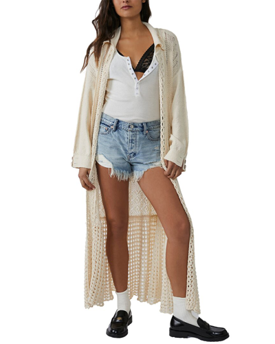 Free People Sunlight Cardigan In Brown