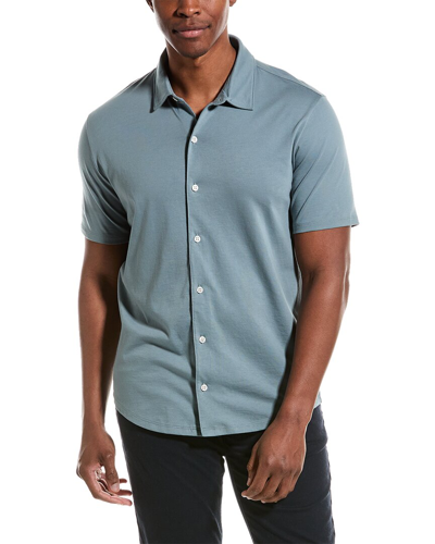 Vince Button-down Shirt In Blue