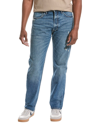 Vince Loose Fit Vintage Blue Wash Jean In Blue