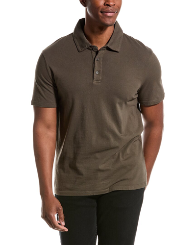 Vince Polo Shirt In Green