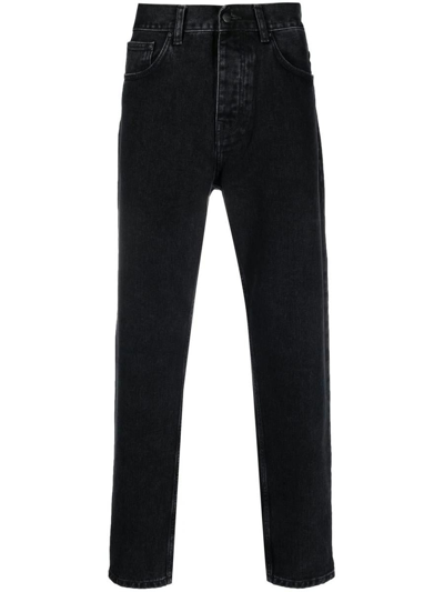Carhartt Wip Trousers In 黑色