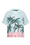 PALM ANGELS PALM ANGELS MULTICOLOUR PATTERNED SHIRT