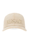 VERSACE VERSACE BEIGE BASEBALL CAP