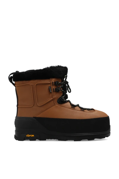 Ugg Brown ‘shasta Mid' Snow Boots New