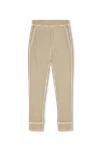 DSQUARED2 DSQUARED2 BEIGE SWEATPANTS WITH LOGO