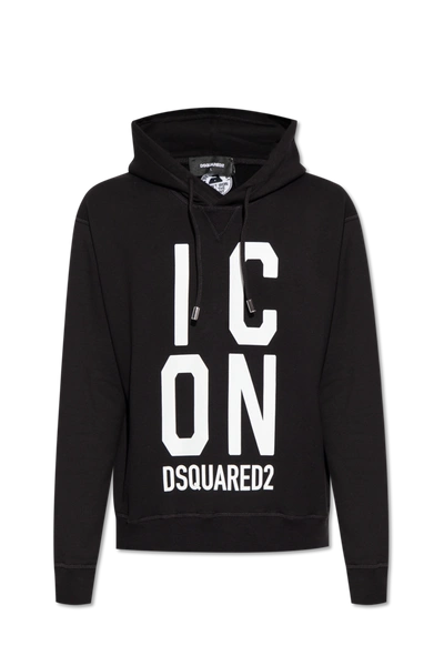 Dsquared2 Cotton Hoodie In New