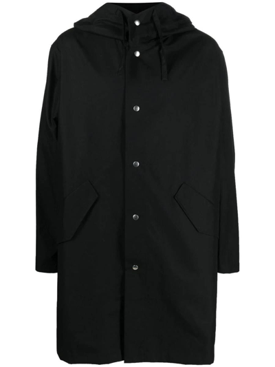 Jil Sander Coats In Black