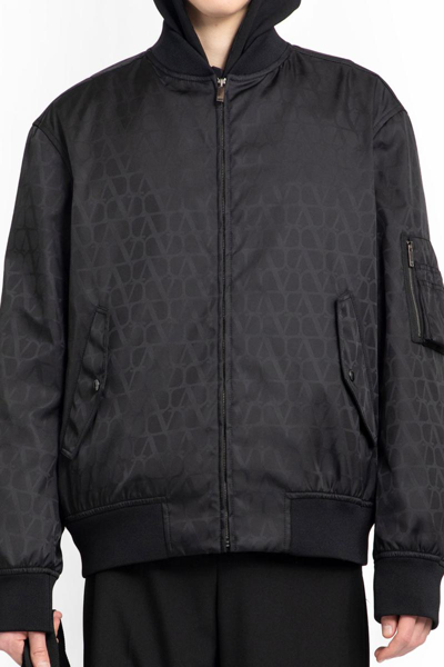 Valentino Jackets In Black