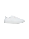 AXEL ARIGATO 'CLEAN 90' WHITE SNEAKERS WITH PRINTED LOGO IN LEATHER MAN AXEL ARIGATO
