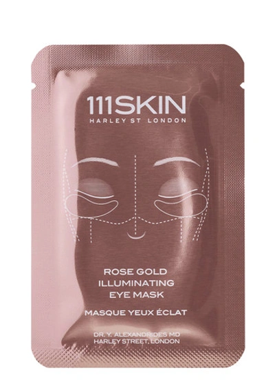111skin Rose Gold Illum Eye Mask In White