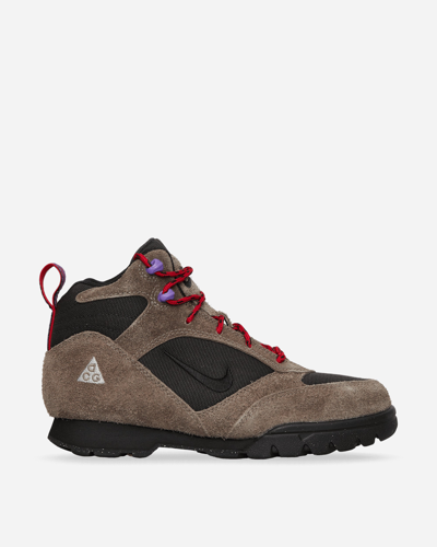 Nike Acg Torre Mid Waterproof Sneakers Olive Grey / Burnt Sienna / Black In Multicolor