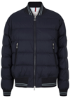 MONCLER MONCLER ARGO QUILTED SHELL BOMBER JACKET