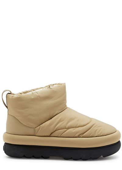 Ugg Classic Maxi Mini Quilted Shell Boots In Cream