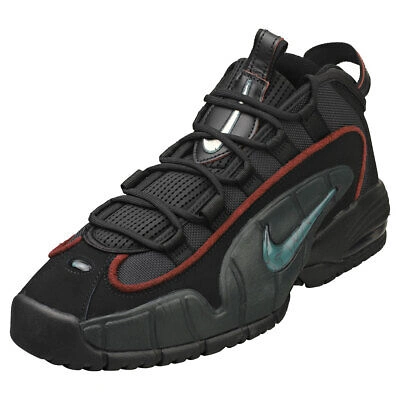 Pre-owned Nike Air Max Penny Herren Black Sneaker Mode - 45 Eu In Schwarz