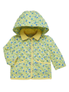 POLO RALPH LAUREN BABY GIRL'S FLORAL PRINT QUILTED HOODED JACKET
