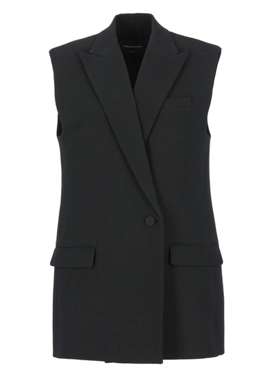 FABIANA FILIPPI WOOL AND SILK VEST