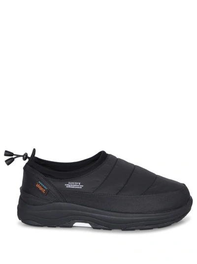 Suicoke Slip-on Shoes In Black