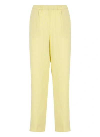 Fabiana Filippi Trousers Yellow In Gray