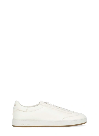 Church's Ivory Leather Sneakers For Man In White