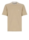 Brunello Cucinelli T-shirt E Polo Beige In Neutrals