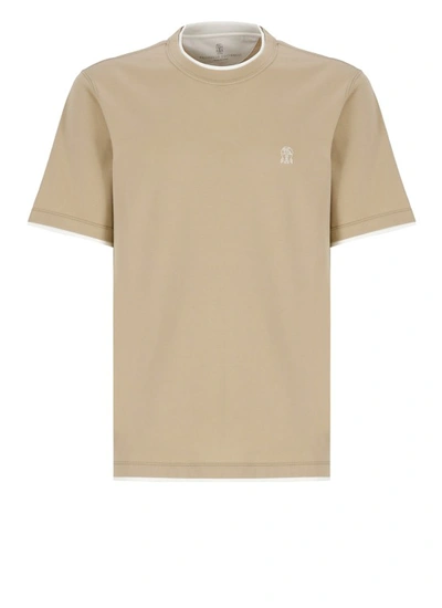 Brunello Cucinelli T-shirt E Polo Beige