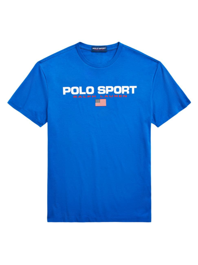 Polo Ralph Lauren Men's Polo Sport T-shirt In Heritage Blue