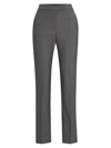 Hugo Boss Slim-fit Trousers In Italian Virgin-wool Sharkskin In Patterned