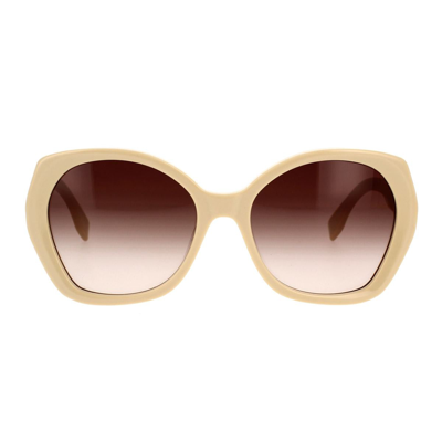 Fendi Sunglasses In Beige