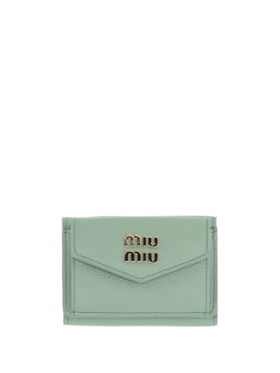 Miu Miu Logo In Green