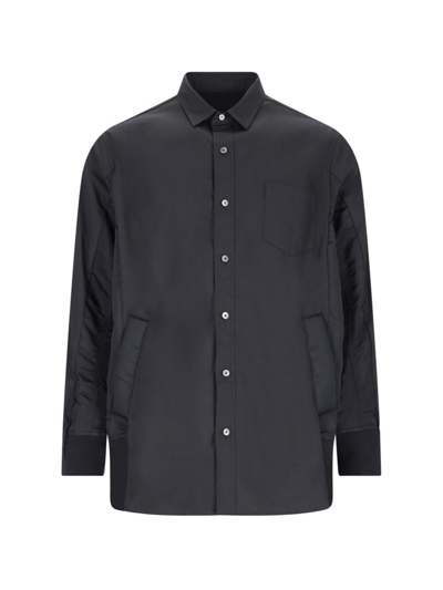 Sacai Buttoned Long In Black