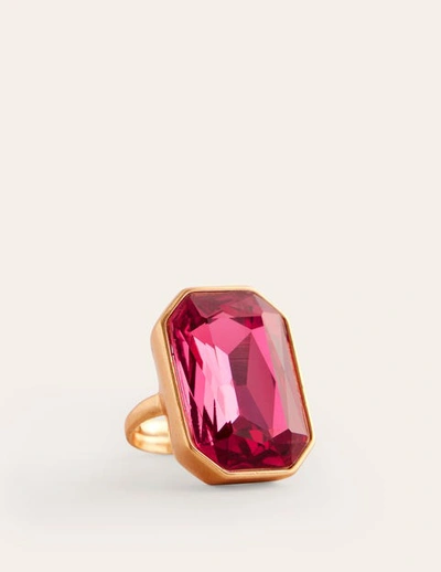 Boden Mega Cluster Jewel Ring Pink Women