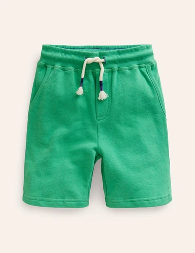 Mini Boden Kids' Essential Sweatshorts Pea Green Boys Boden