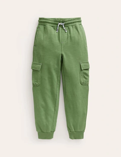Mini Boden Kids' Garment-dyed Cargo Pants Safari Green Boys Boden