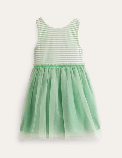 boden green tulle dress Simple green tulle bridesmaid dress, green tulle formal dress – toptby main image 0