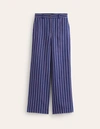 BODEN WESTBOURNE STRIPE PANTS NAVY, RED AND WHITE STRIPE WOMEN BODEN