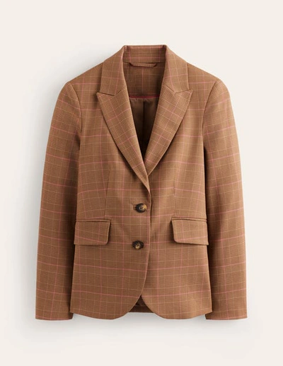 Boden Marylebone Check Blazer Check Women