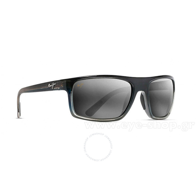 Maui Jim Unisex Sunglass 746 Byron Bay In Grey Polar