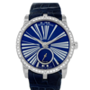 ROGER DUBUIS PRE-OWNED ROGER DUBUIS EXCALIBUR AUTOMATIC DIAMOND BLUE DIAL LADIES WATCH 86180